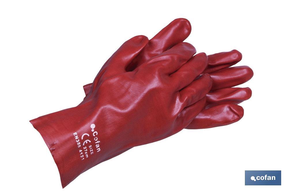 BLISTER G. PVC ROJO 27 CMS