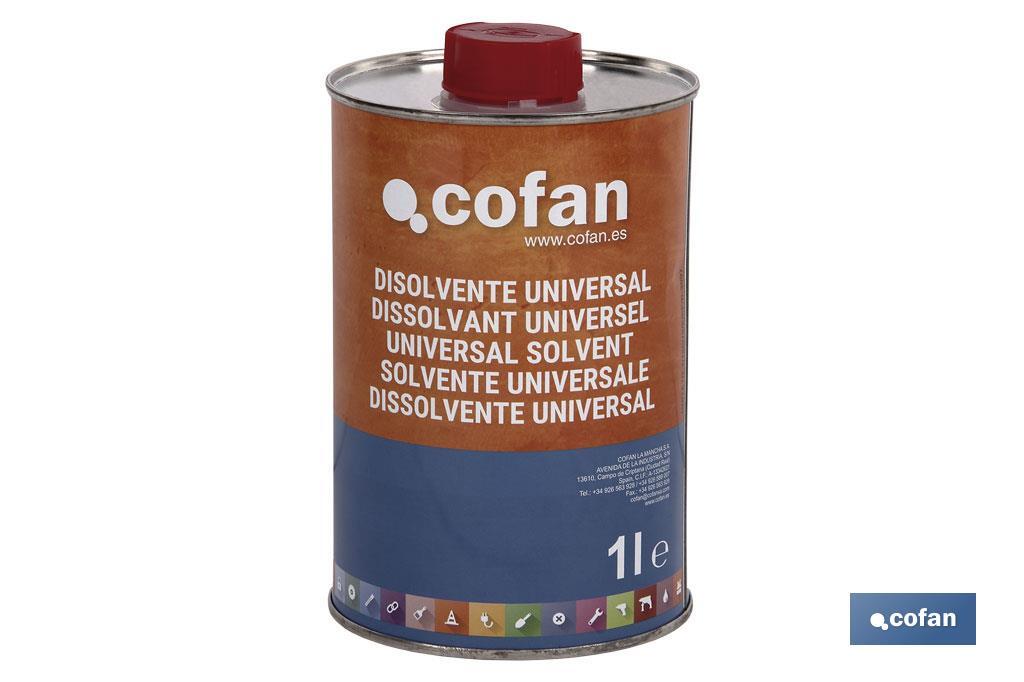 DISOLVENTE UNIVERSAL COFAN (1 L)