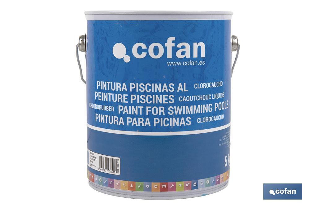 PINT. PISCINAS CLOROCAUCHO (AZUL OSCURO 5 KG) (PACK: 1 UDS)