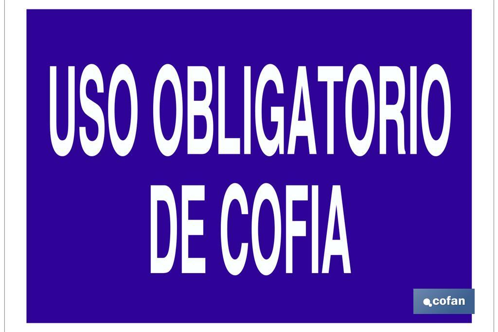 Uso obligatorio de cofia