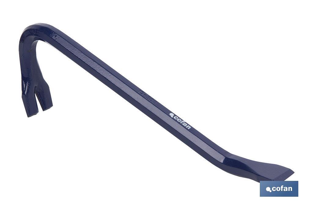 Palanca de encofrador | Varias medidas disponibles | Color azul | Fabricado en acero forjado